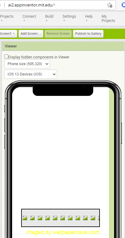 iphone app size template