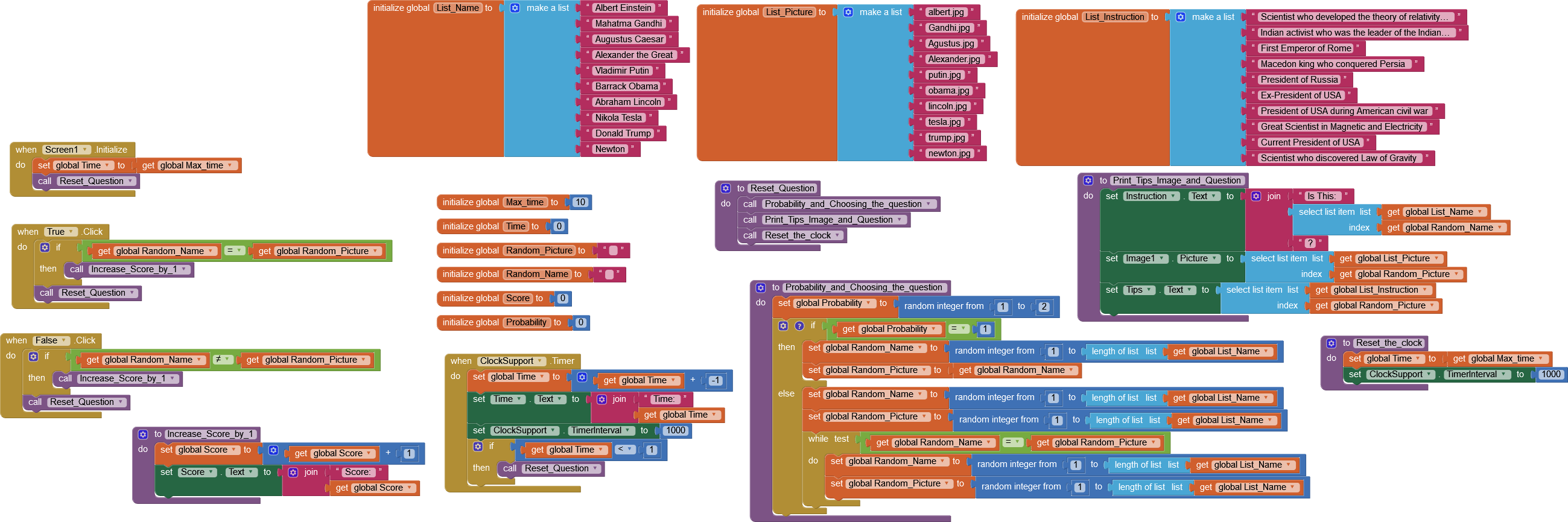 Runtime Error [select list item cannot accept the arguments] - MIT App  Inventor Help - MIT App Inventor Community