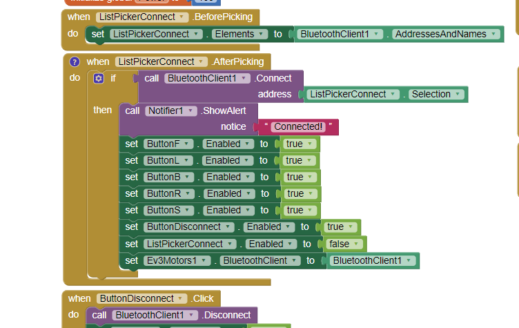 Ev3 store app inventor