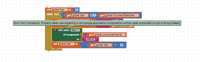 How To Send A Component Name By String Or A Variable Mit App Inventor Help Mit App Inventor Community