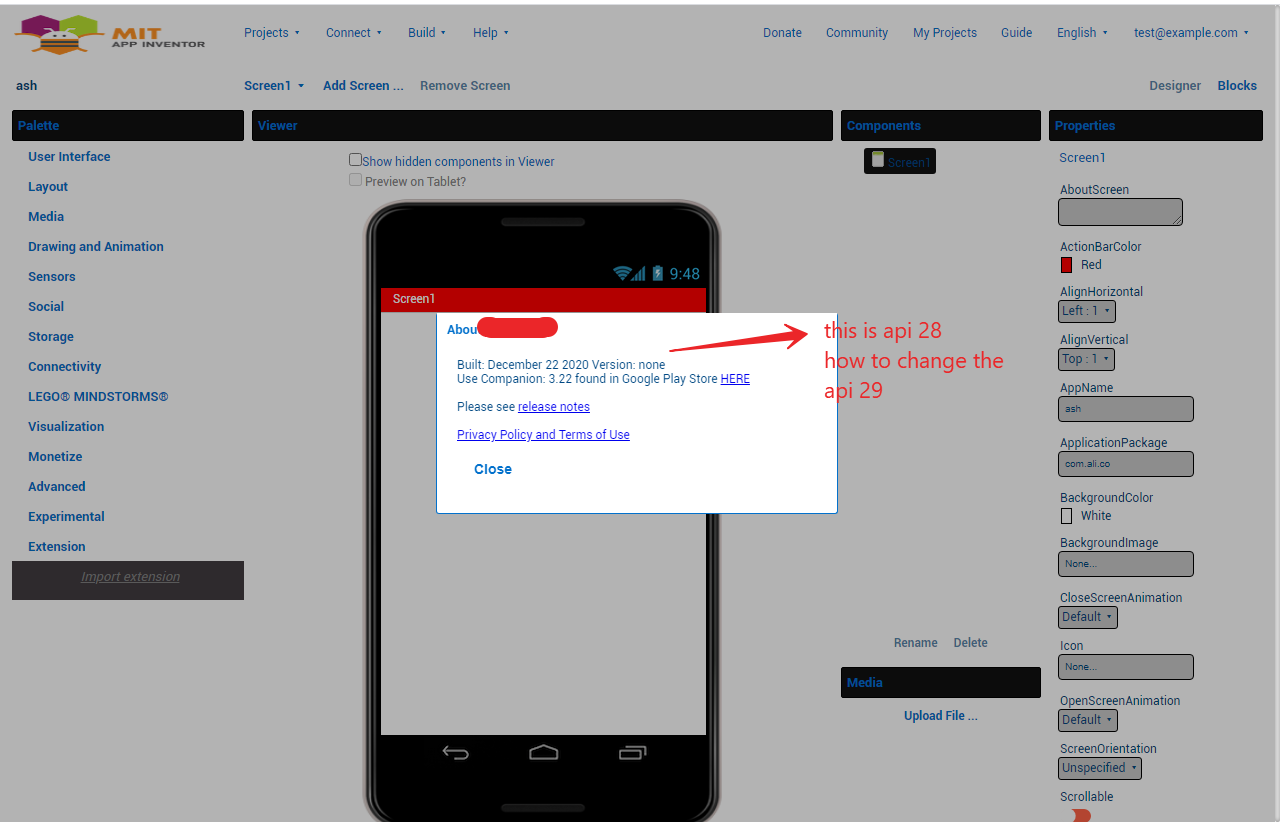 How To Update Sdk In Old Source Code Open Source Development Mit App Inventor Community