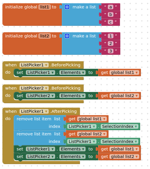 Help needed in adding items form one list to another list - MIT App  Inventor Help - MIT App Inventor Community