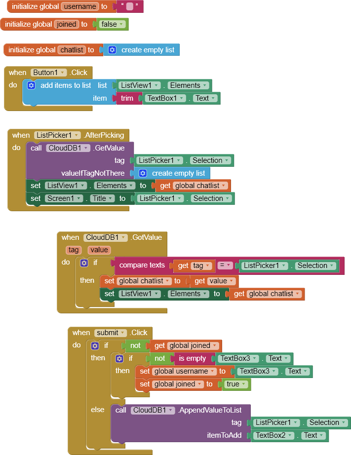 How do I set an open listpicker to another list Newb mistakes - MIT App  Inventor Help - MIT App Inventor Community