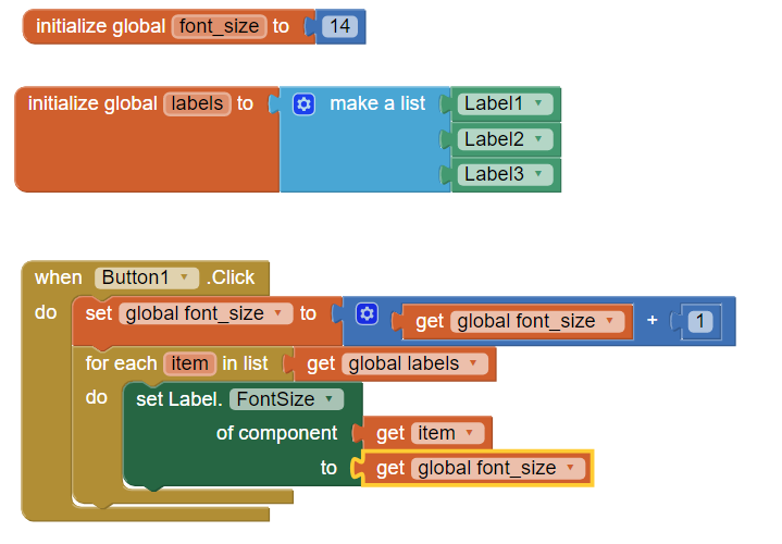 Change label text - MIT App Inventor Help - MIT App Inventor Community