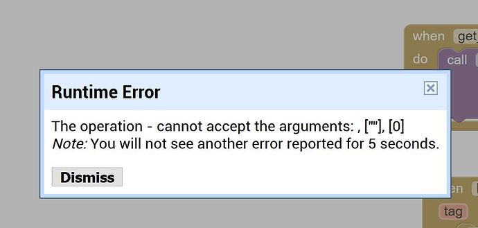 error