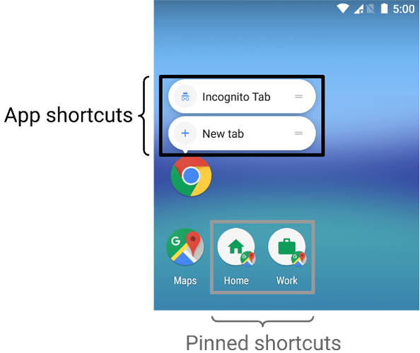 pinned-shortcuts