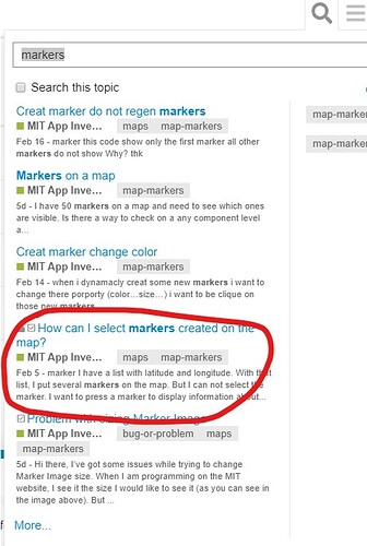 clickOnMarkers