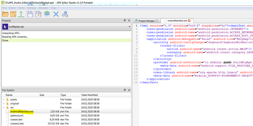 How can i edit manifest file? - Open Source Development - MIT App ...