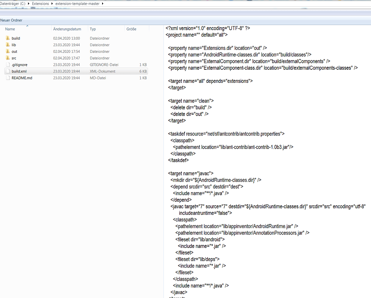 Extension Template Repository - Extension Development - MIT App ...