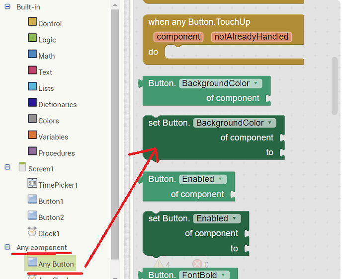 Does anyone know how to make a random button generator? MIT App