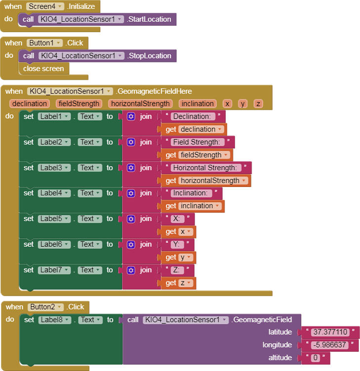 Get declination MIT App Inventor Help MIT App Inventor