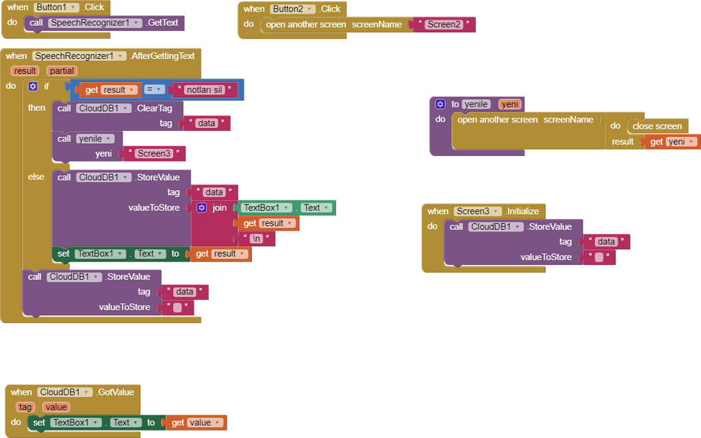 how to change text to speech language in mit app inventor