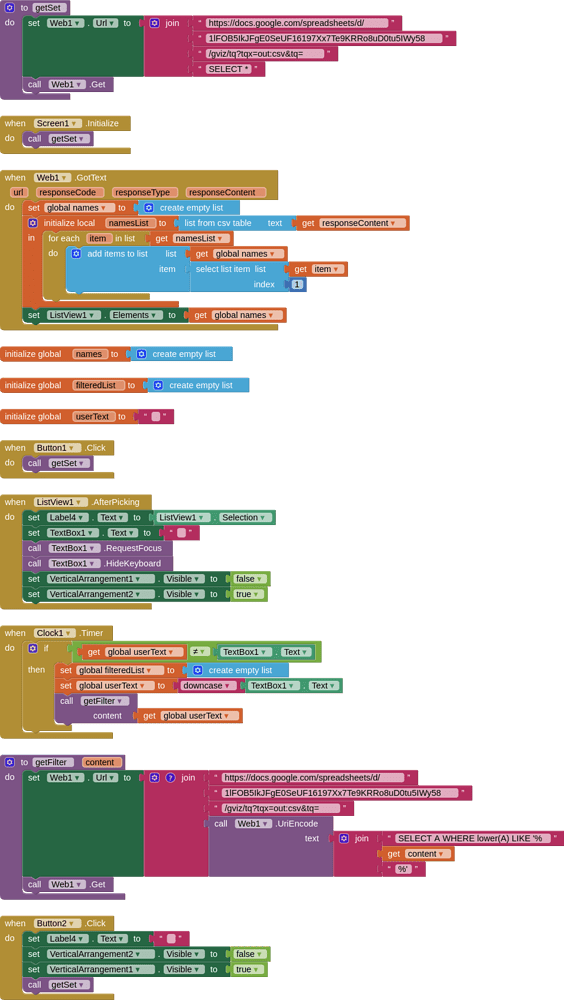 Listview clicking - MIT App Inventor Help - MIT App Inventor Community