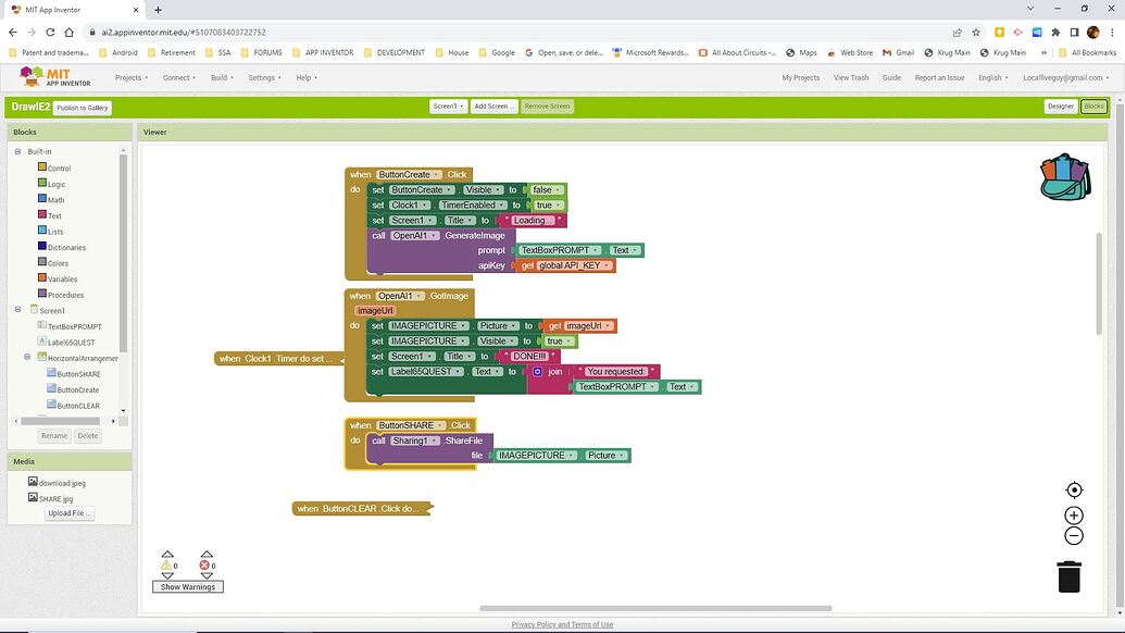 Sharing a picture? - MIT App Inventor Help - MIT App Inventor Community