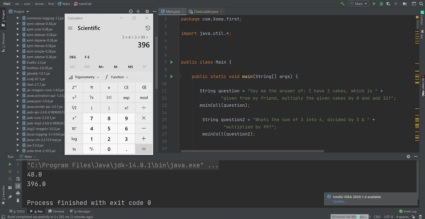 AdvancedCalculator An extended form of calculator Extensions MIT