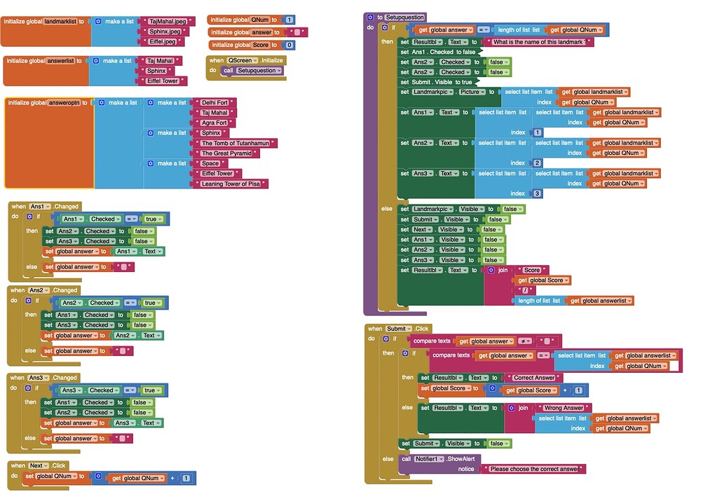 Working with multiple lists and screens app inventor for ios mit