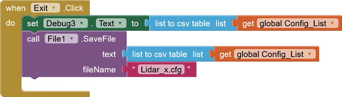 file save blocks