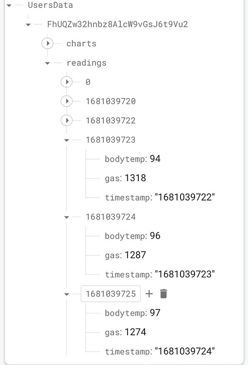 Retrieving Data from firebase with changing buckets - MIT App Inventor ...