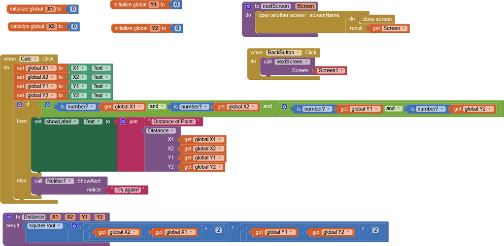 How do you use distance calculator in procedure function and how to ...