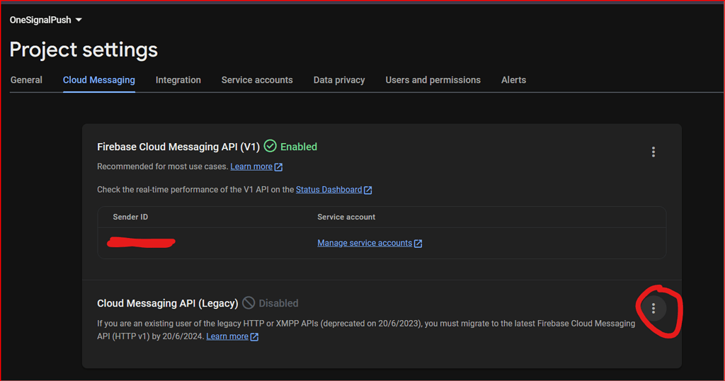 Cloud messaging not enable from firebase - MIT App Inventor Help - MIT ...