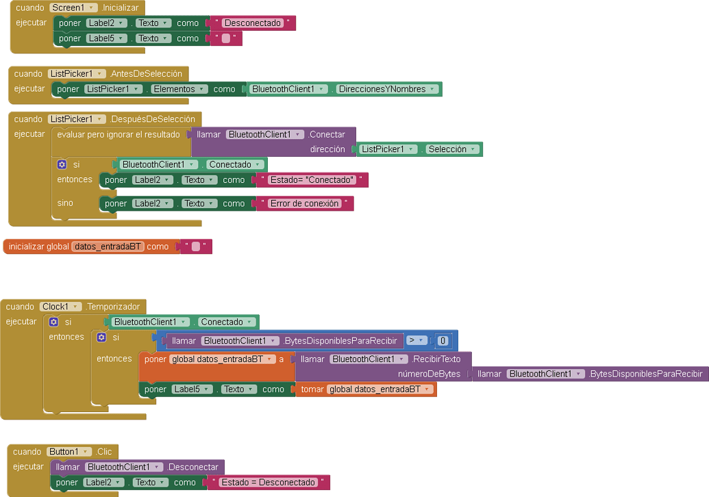 Mi app no muestra correctamente los datos enviados - MIT App Inventor ...