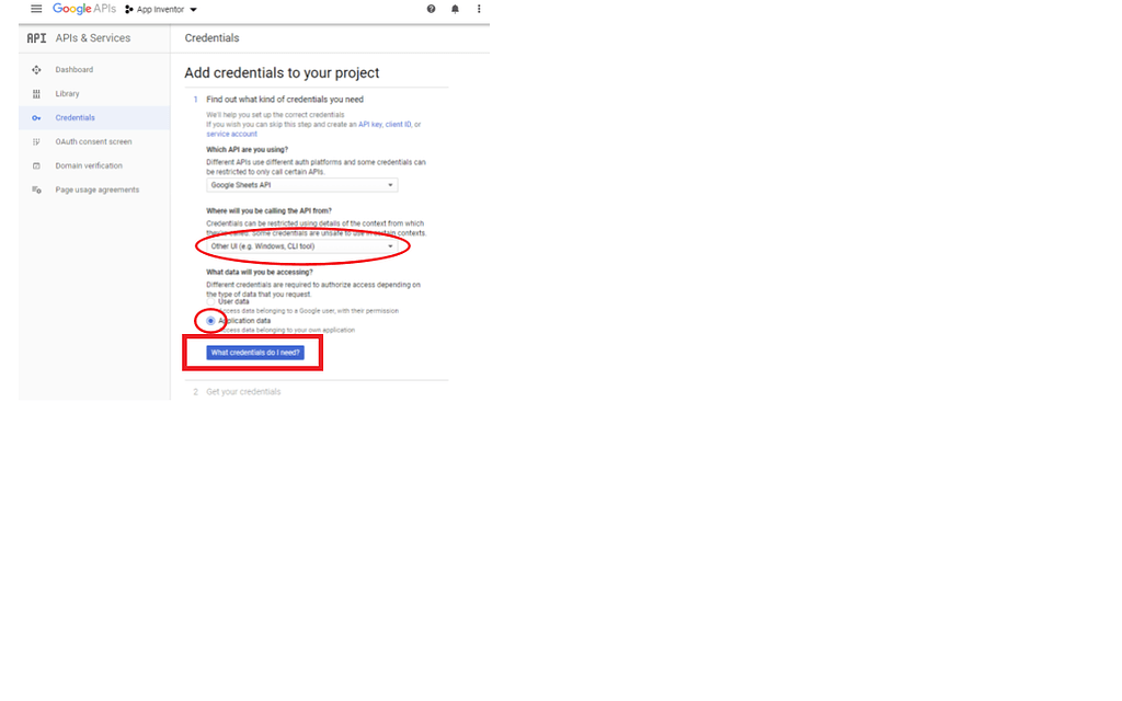 Google Sheets API Setup - MIT App Inventor Help - MIT App Inventor ...