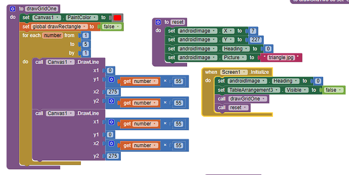 blocks for screen1 ini