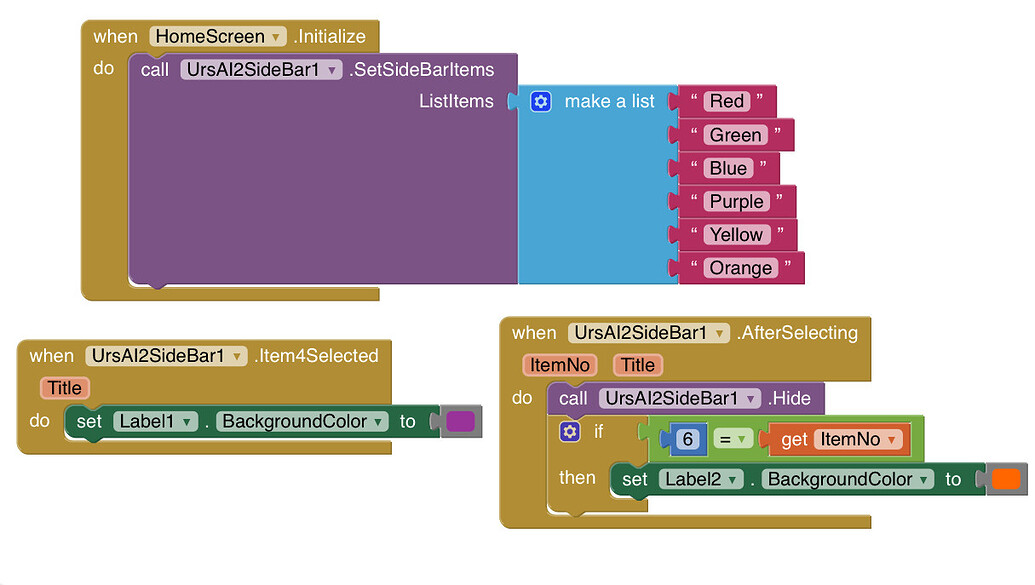 UrsAI2SideBar Extension MIT App Inventor Help MIT App Inventor