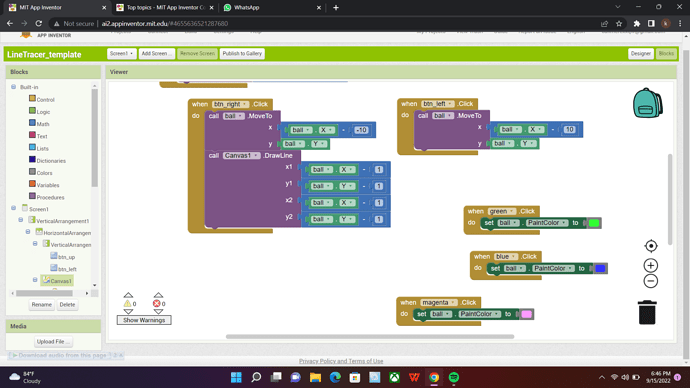 How I Can Draw Line MIT App Inventor Help MIT App Inventor Community