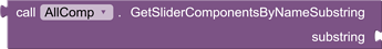 GetSliderComponentsByNameSubstringBlock