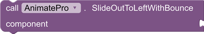 SlideOutToLeftWithBounceBlock