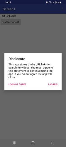 disclosure