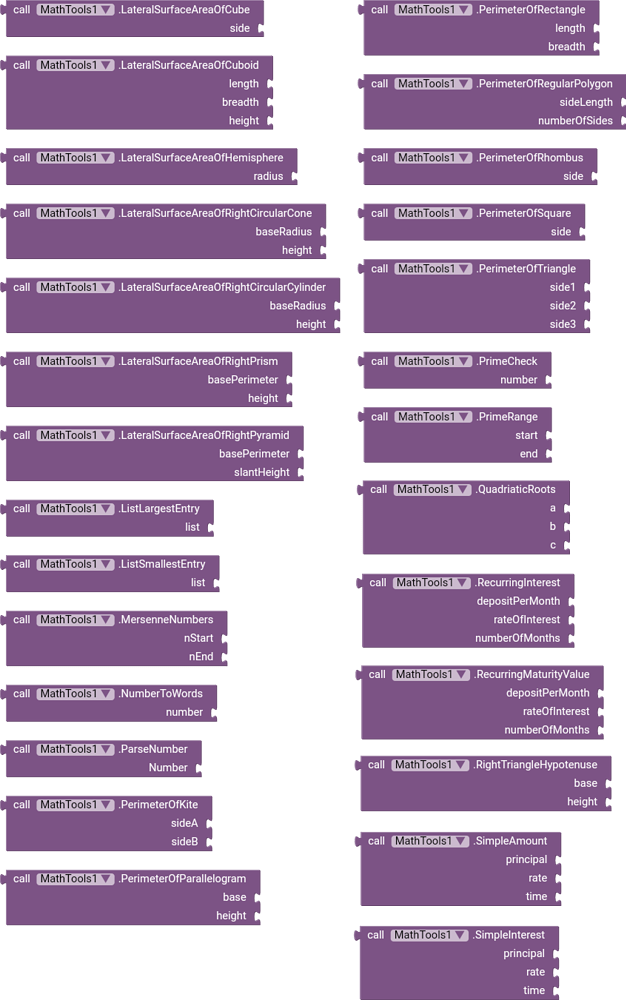 MathTools Extension [Free] 100+ Tools to work with Maths. Extensions