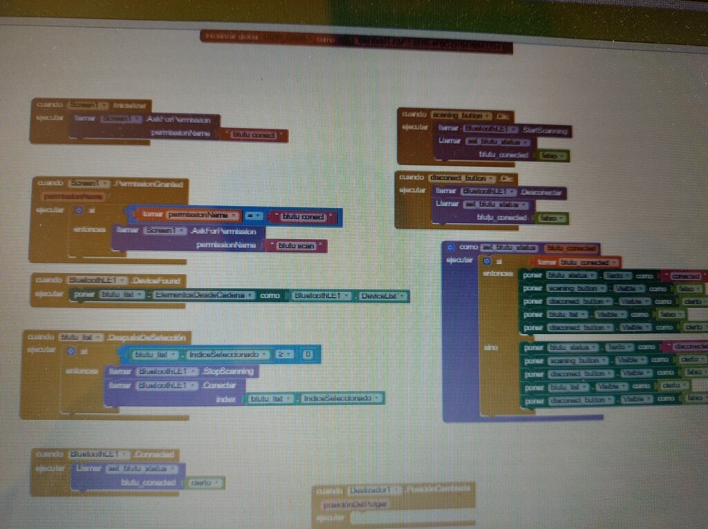 Send values from a slider to a ble mit app inventor help mit app