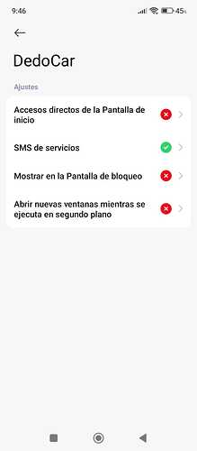 Otros servicios, SMS de servicios