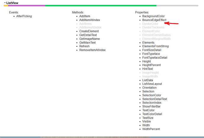 ListViewDividerColorIOS
