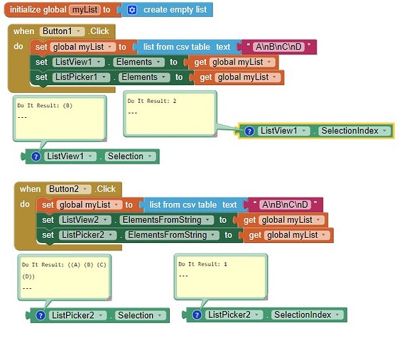 LPselectionwithcsvTable