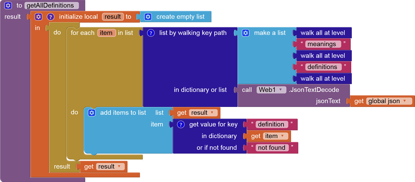 how-do-you-extract-definition-from-dictionary-api-mit-app-inventor