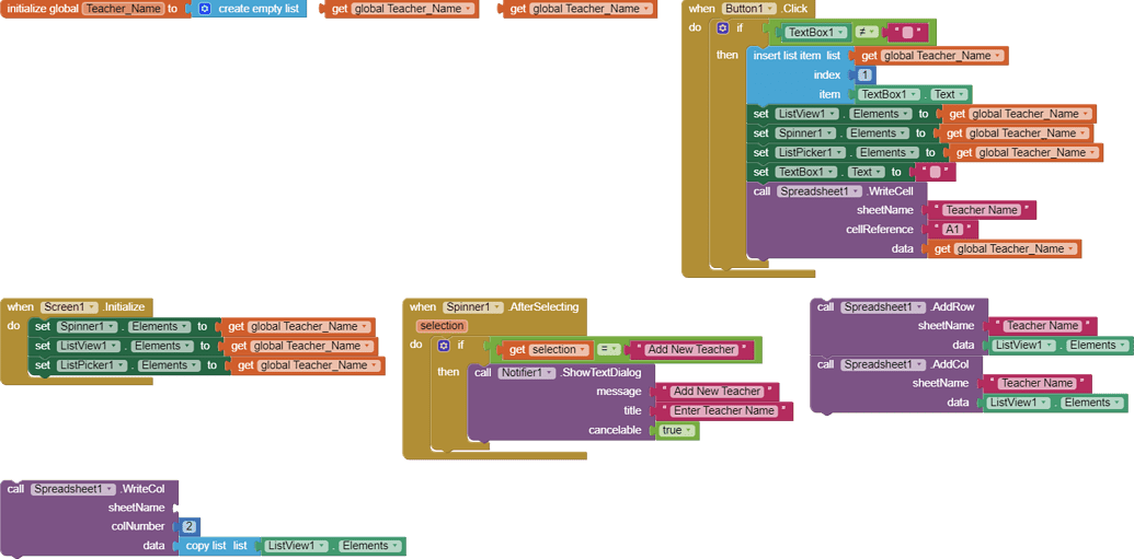 Automatic timetable maker for school mit app inventor help mit app