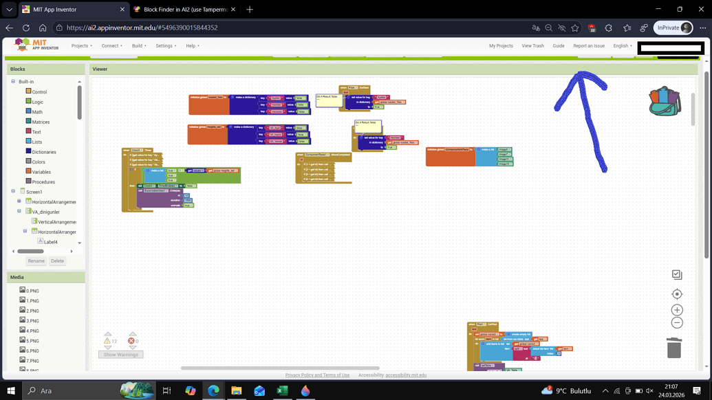 Block Finder in AI2 (use Tampermonkey) - Browser Extension - Extensions ...