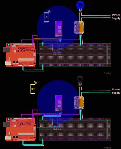 Trying to code a Arduino Bluetooth with relay to turn on/off automatically  - MIT App Inventor Help - MIT App Inventor Community