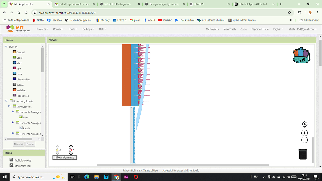 Creating long list of list of items - Bugs and Other Issues - MIT App ...
