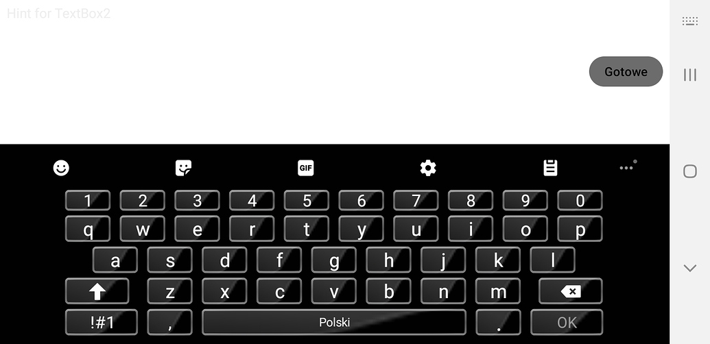 Keyboard additional methods for the keyboard Extensions MIT App