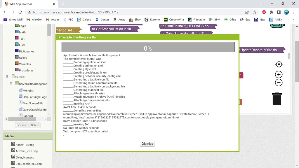 10880 block limit exceeded - compiler error DX execution