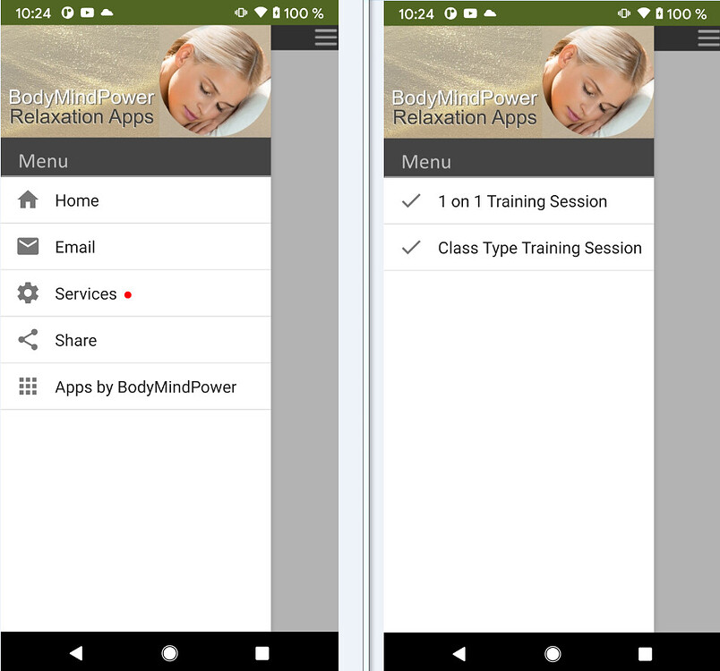 Adding Submenu in Side bar MIT App Inventor Help MIT App Inventor