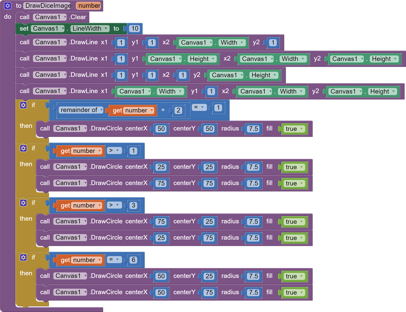 Create roll a dice app Tutorials and Guides MIT App Inventor Community