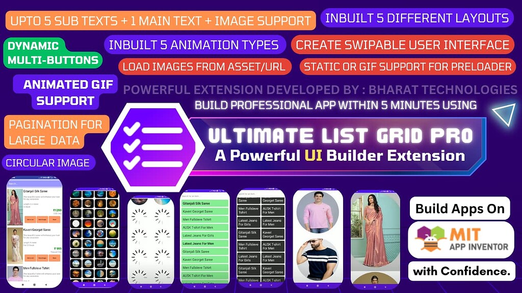 [Paid $10 INR 800] Powerful Than Recycler View, Custom List, Dynamic ...