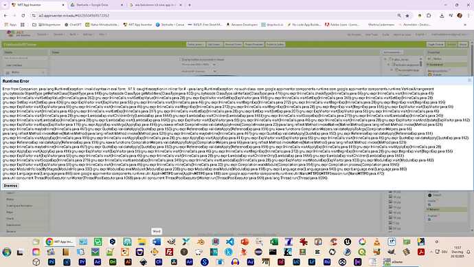 errormessagefromemulator