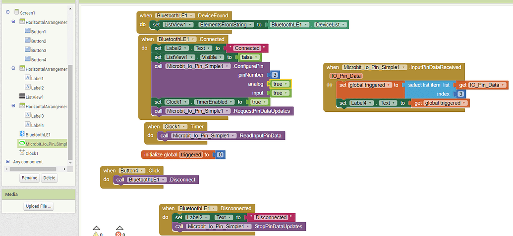 Microbit Bluetooth Pin Receive Data - MIT App Inventor Help - MIT App ...