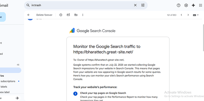 Google Search Console 1-ok